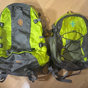 컵스카우트 배낭세트 가방