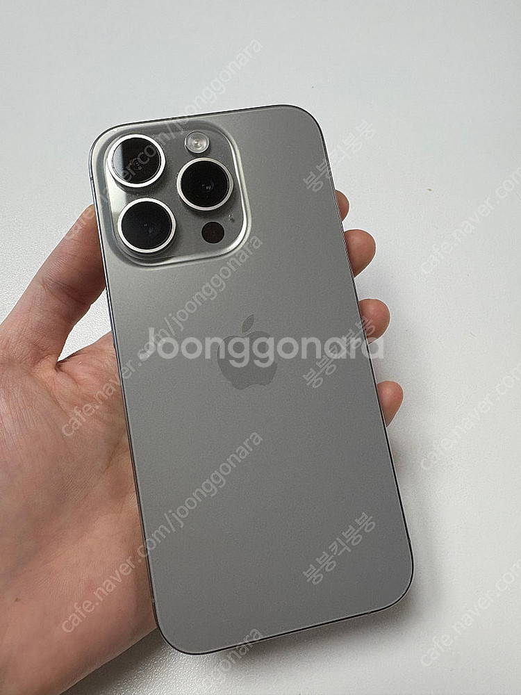 아이폰15프로 128GB 내추럴티타늄--0