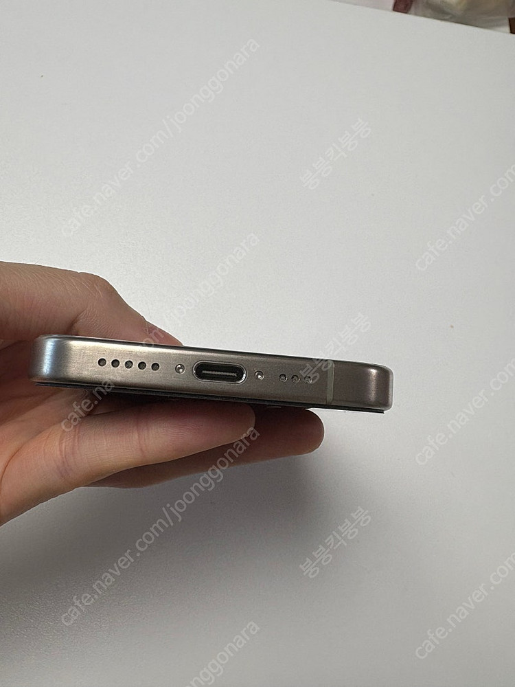 아이폰15프로 128GB 내추럴티타늄--6