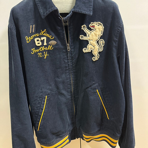 폴로 랄프로렌 라이언 패치 바시티 자켓, 코듀로이 바라쿠타, 블랙와치 셔츠, 헤링본 베스트, 눈꽃 사슴 스웨터, 쉐기독 스웨터