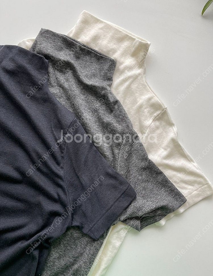 헬베티카 텐셀 반목티 (아이보리)--4