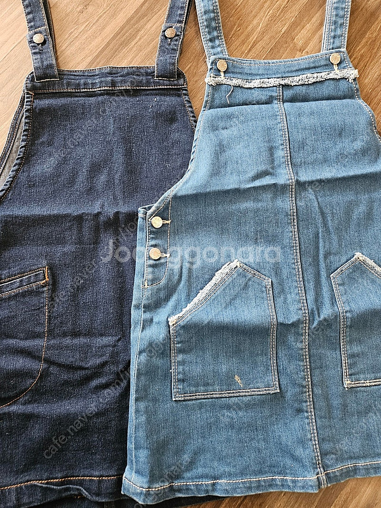 애플핑크 멜빵치마 150사이즈--0