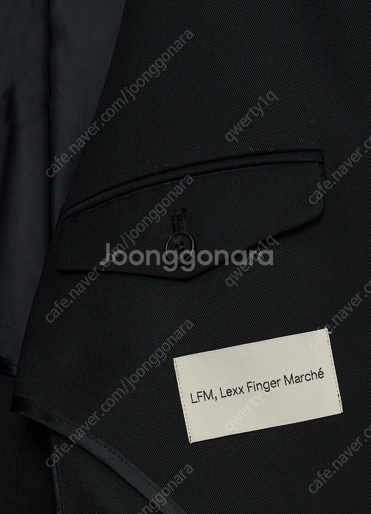 Lfm raglan single coat 블랙 팝니다--2
