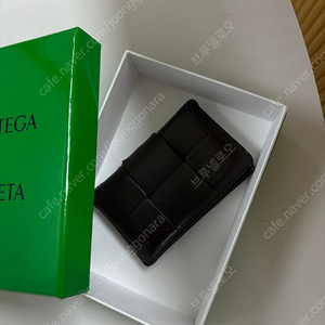 보테가베네타 블랙 카드지갑 백화점 정품