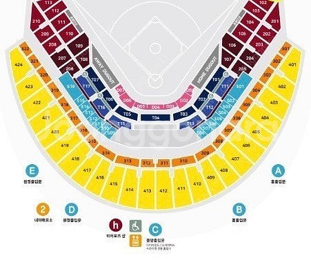 4/8,4/10 고척돔 lg vs 키움 양도합니다--0