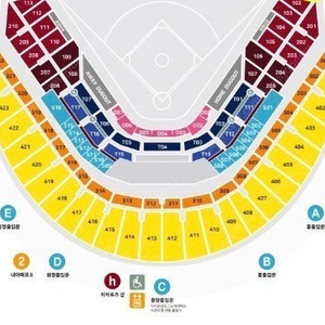 4/8,4/10 고척돔 lg vs 키움 양도합니다