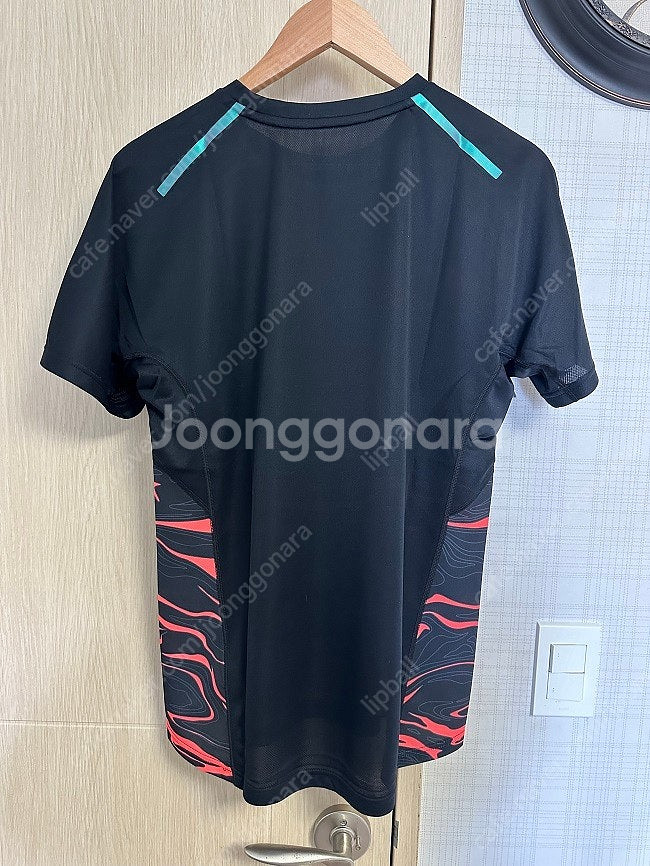 아식스 피더라이트 러닝 반팔 블랙 XL--1