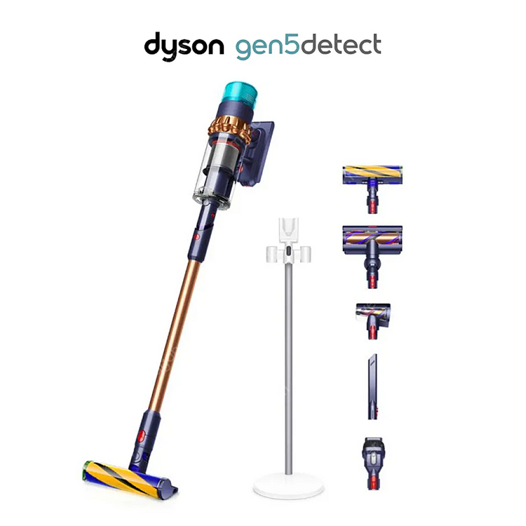 다이슨 무선 청소기 Gen5 디텍트 컴플리트 (블루/코퍼)--7