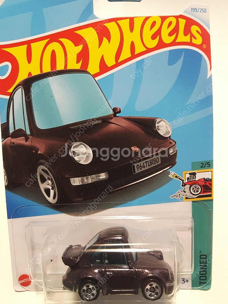 핫휠 포르쉐 911 터보 3.6 툰드 TOONED 퍼플...--0