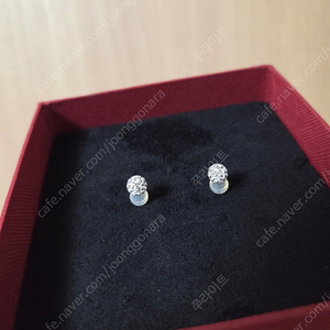 (새상품)14k 큐빅볼 귀걸이