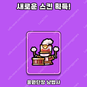 운빨존많겜 냥법사스킨+3천다이아(사기걱정X)