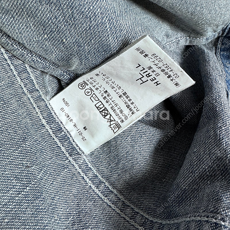 [3]25SS 헤릴 NEPDENIM JACKET Vin...--3