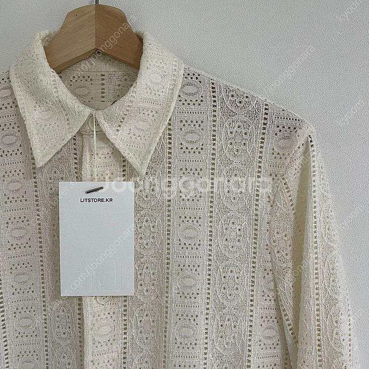 [M] Lit 리트 크로셰 셔츠--6