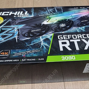 INNO3D RTX 3090 ICHILL X3 24GB GDDR6X 3XDP -HDMI 팝니다.