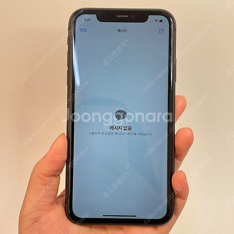 02667 아이폰11 배터리성능 78% 블랙 64GB ...--2