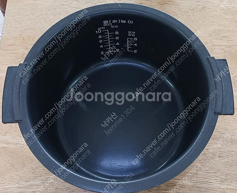 [내솥] 바닥 코팅상태 좋은 리홈쿠첸 10인용 압력밥솥...--0