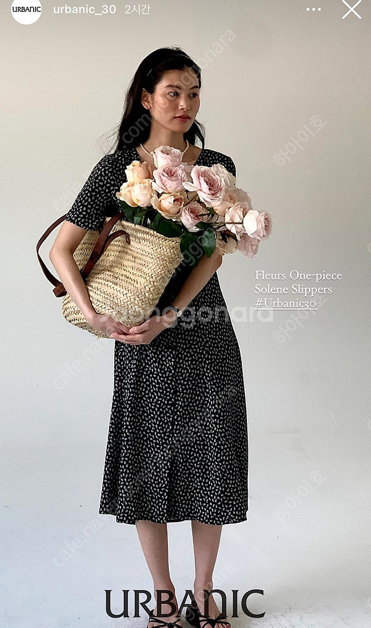 얼바닉30 원피스 FLEURS ONE-PIECE urb...--3