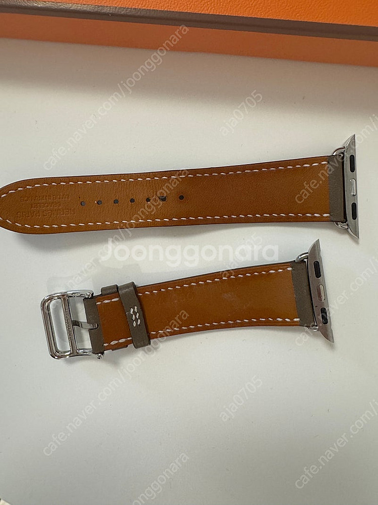 애플워치 에르메스 베통 브라끄 & 에토프 40mm--3