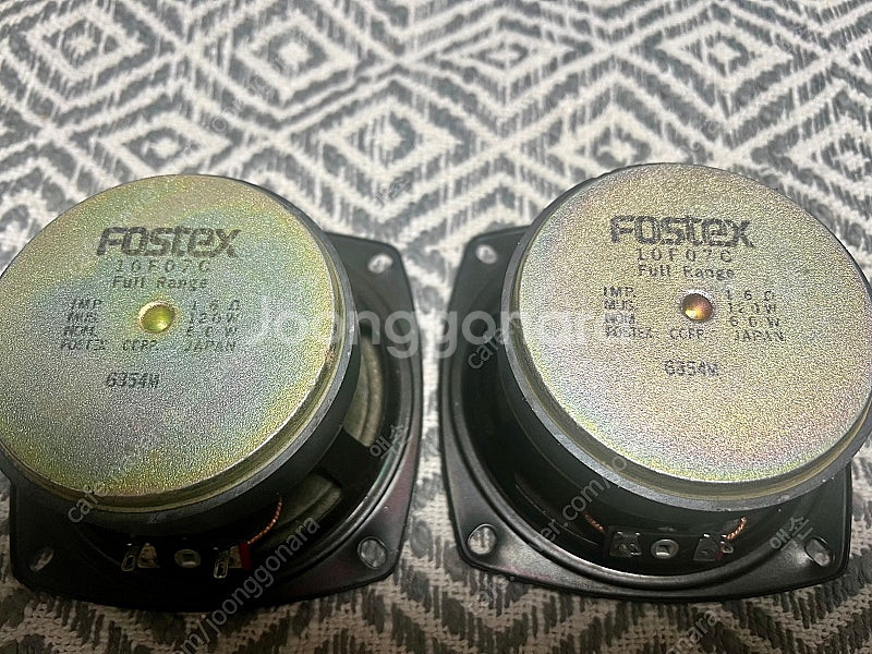 포스텍스 3.5인치 플레인지 스피커--3