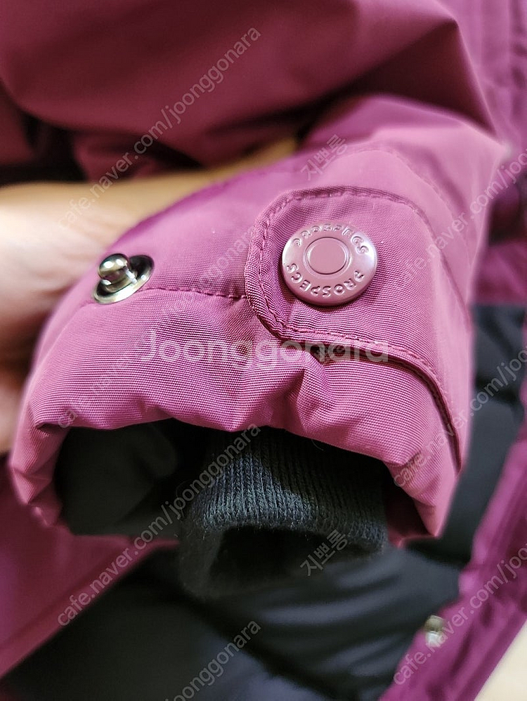 새상품!프로스펙스 여성오리털롱패딩점퍼--4