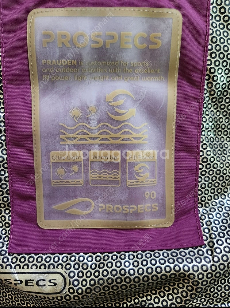 새상품!프로스펙스 여성오리털롱패딩점퍼--7