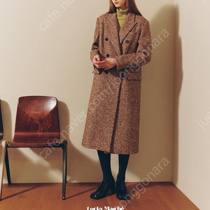 럭키마르쉐 헤링본코트