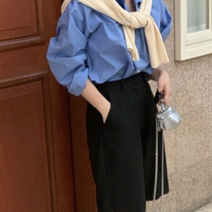 위드아웃썸머 아몬드팬츠 블랙 M사이즈 새상품 위아썸 버뮤다팬츠