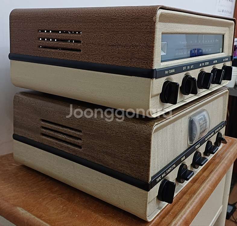 럭스만 SQ-5B 진공관 앰프+튜너 세트--3