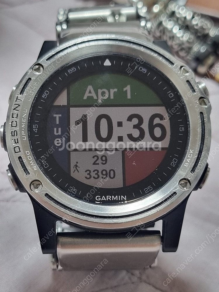 가민 디센트 mk1 다이빙컴퓨터--3