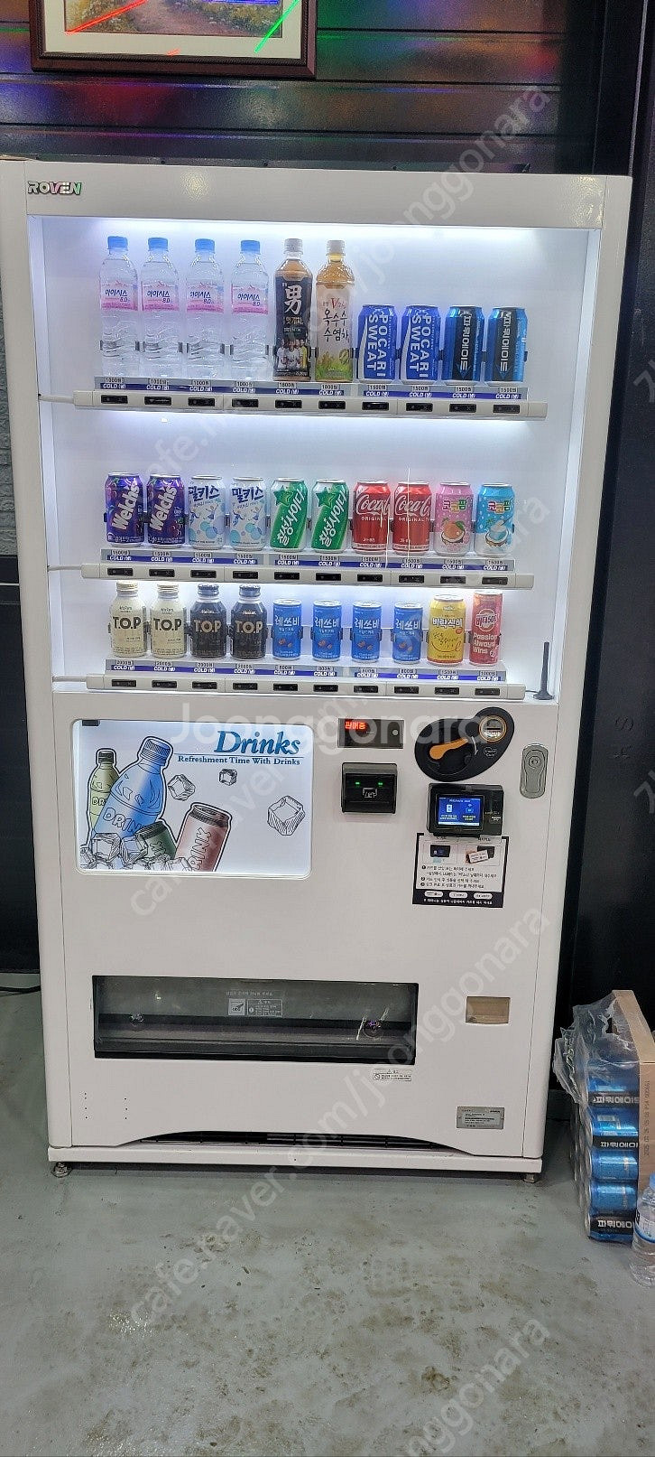 무인카페 자판기 중고 음료 캔자판기 캔페트자판기 멀티자...--9