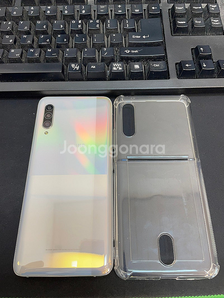 갤럭시A90 5G 화이트 128GB 상태좋은 중고14만...--0