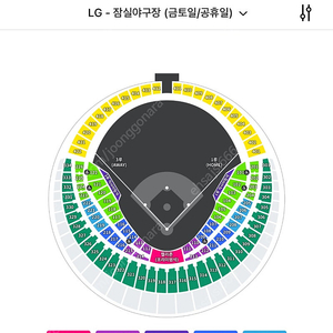 엘지 두산 LG트윈스 두산 금.토.일 2~4연석 판매 오렌지석 네이비석