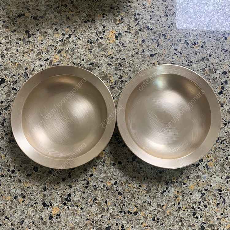 한놋 유기 그릇 이미지