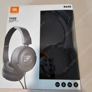 JBL T450 유선 헤드셋(미개봉 새제품)