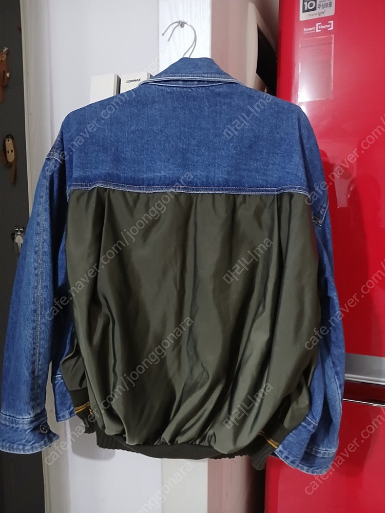 베네통 데님 자켓--1