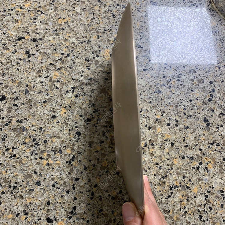 한놋 유기그릇 생선접시 사각접시 이미지