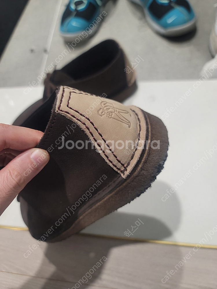 UK8.5 클락스 데저트트랙 다크브라운--1