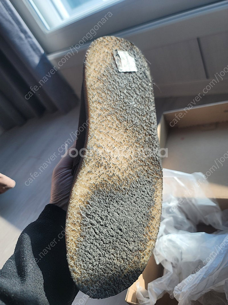 UK8.5 클락스 데저트트랙 다크브라운--3