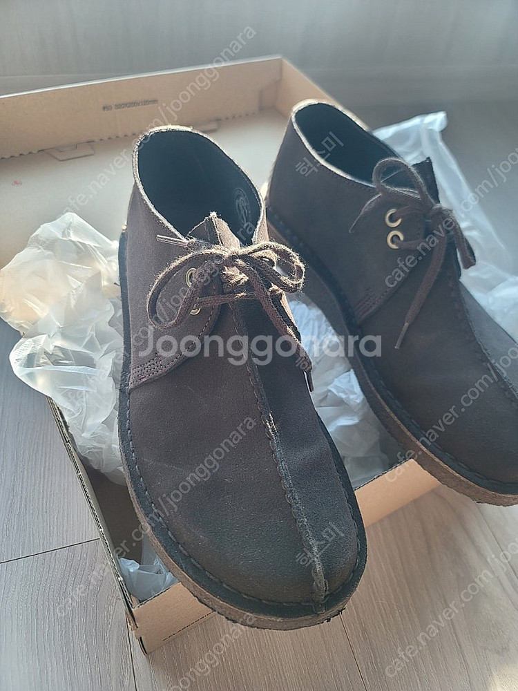 UK8.5 클락스 데저트트랙 다크브라운--5