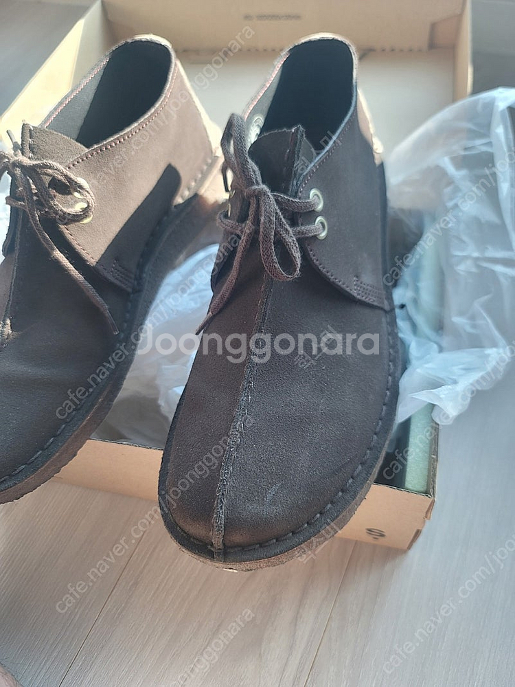 UK8.5 클락스 데저트트랙 다크브라운--6