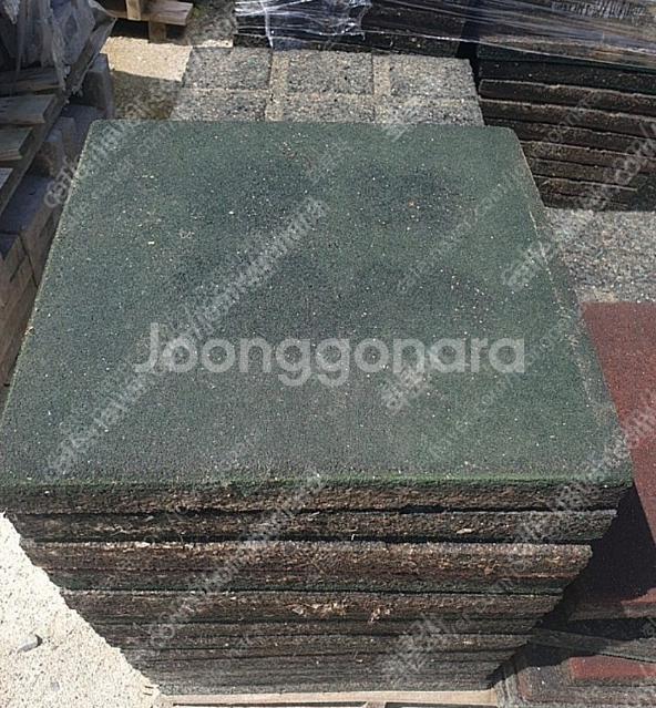 고무매트 중고 놀이터 보도블럭 바닥재--0