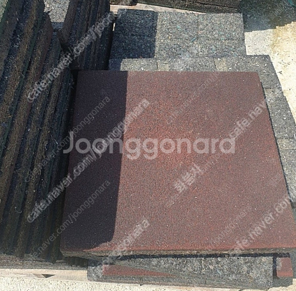 고무매트 중고 놀이터 보도블럭 바닥재--2