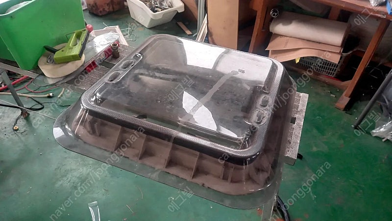 캠핑카 카라반 450 x 400 미니 헤키창문 판매 이미지