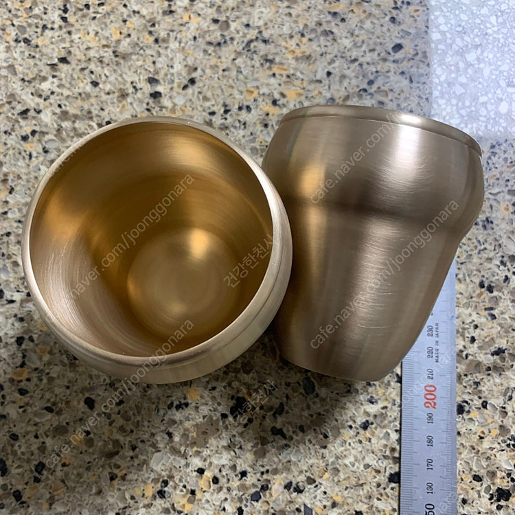 한놋 유기 그릇 이미지