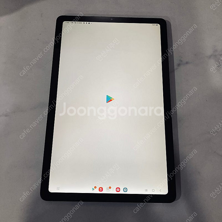 갤럭시 탭S6 LITE 그레이 64기가 WIFI 아주깨...--6