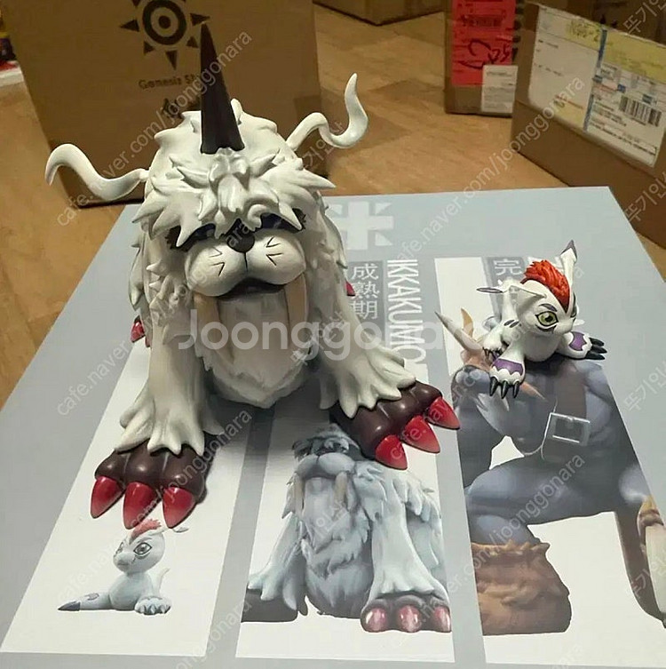 [떨이] 디지몬 제네시스 어드벤처류 레진 급처 합니다.--2