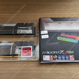 지스킬 트라이던트 삼성b다이 ddr4 16G 램