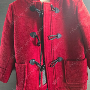 아동 버버리 더블코트
