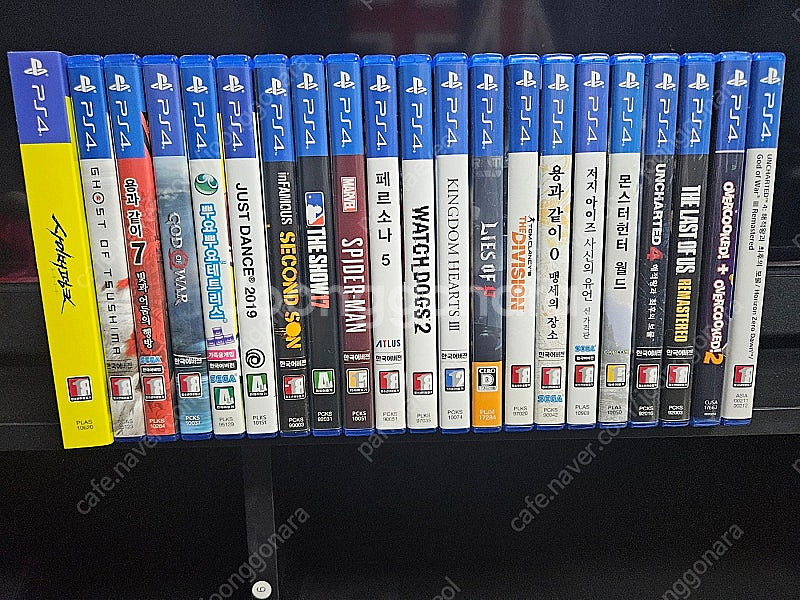 PS4 타이틀 여러가지 팝니다.--0