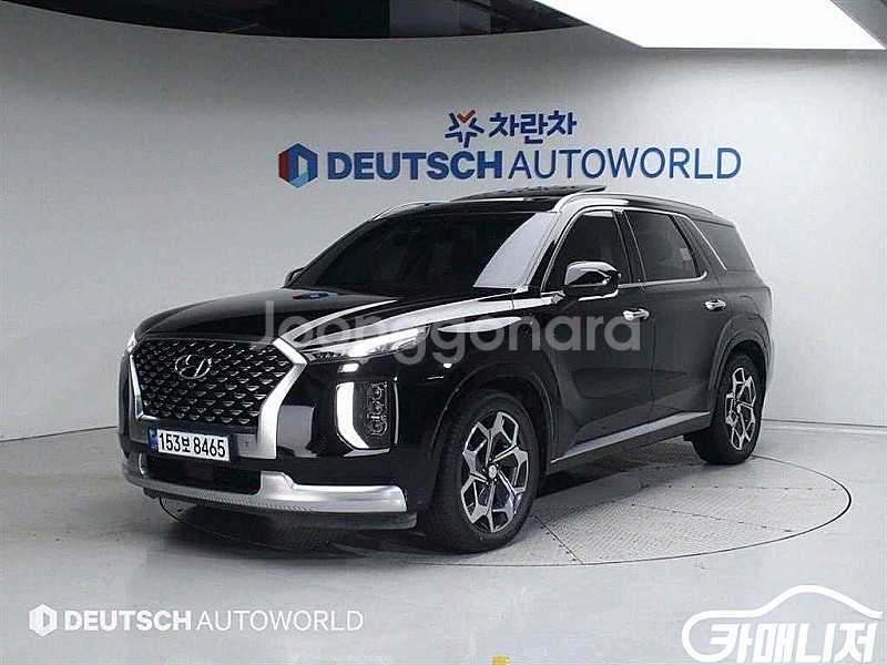 팰리세이드 가솔린 3.8 4WD 2021 년 중고차/전...--0